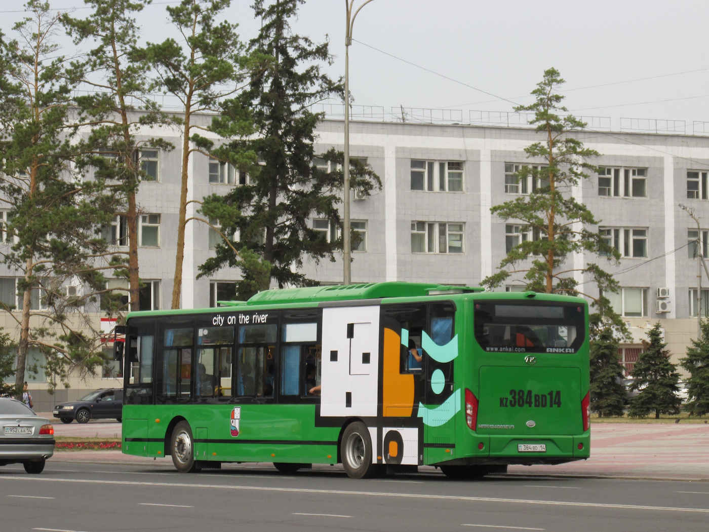 Павлодарская область, Ankai HFF6124G03EV3 (СарыаркаАвтоПром) № 384 BD 14