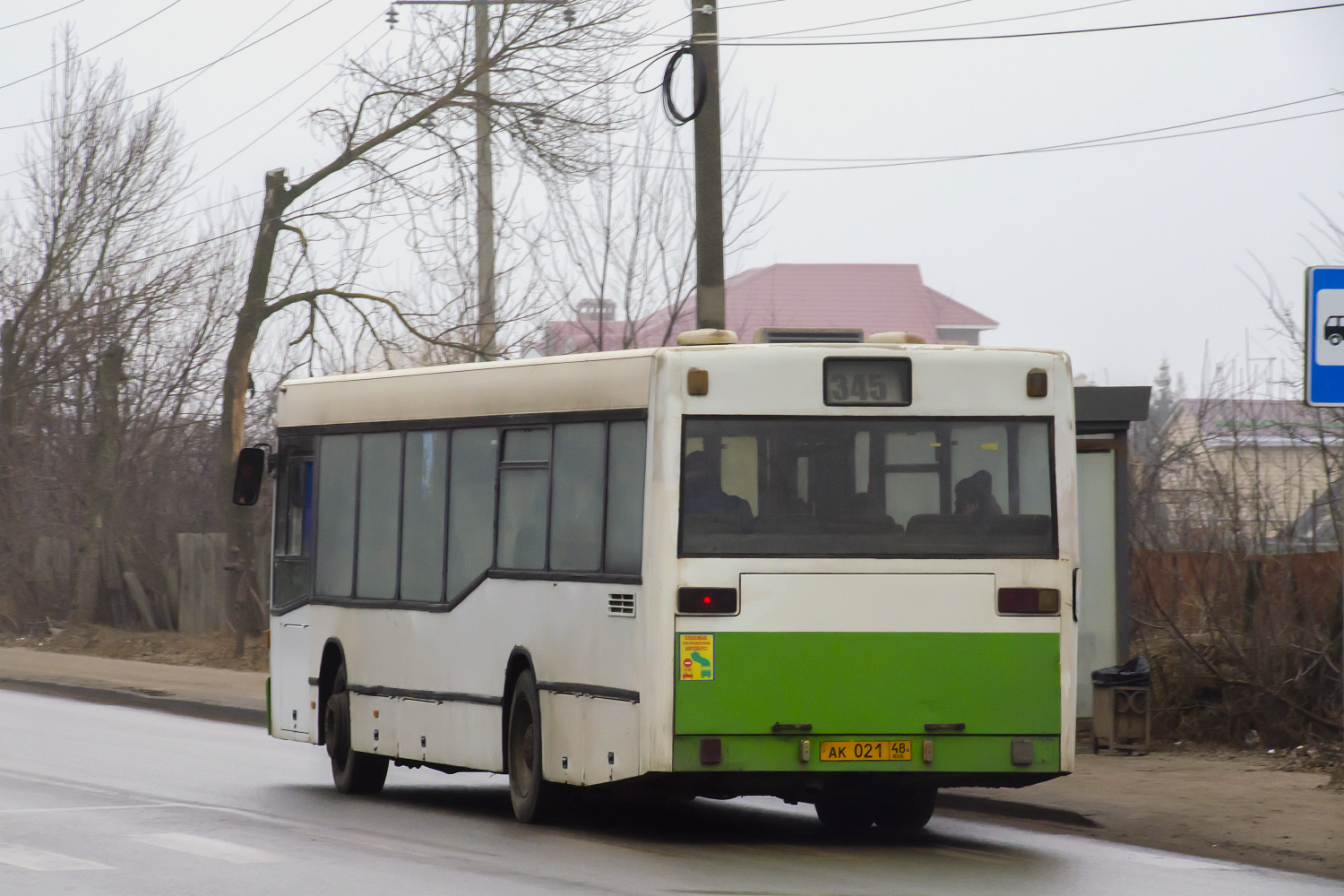 Липецкая область, Mercedes-Benz O405N2 № АК 021 48