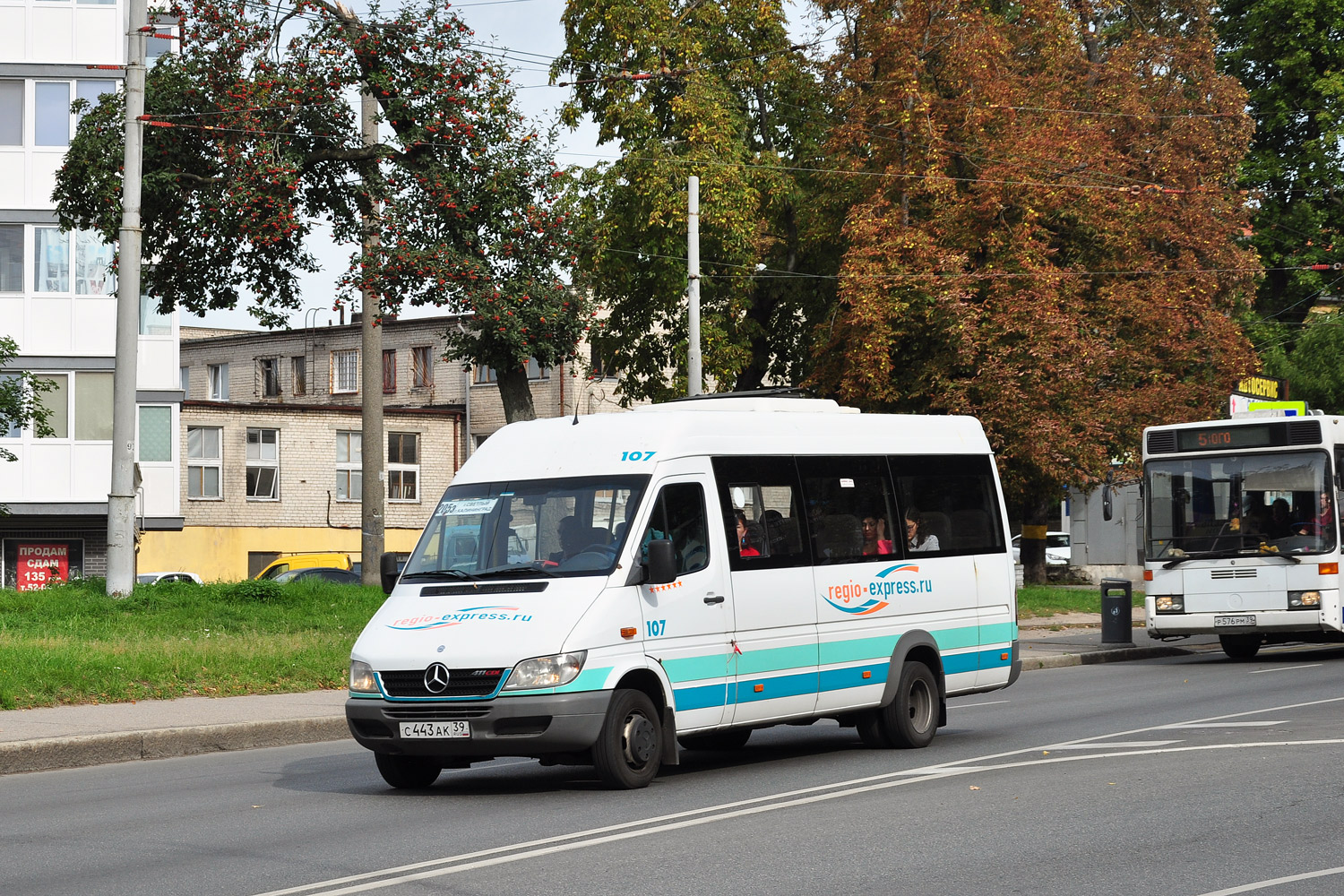 Калининградская область, Луидор-223206 (MB Sprinter Classic) № 107