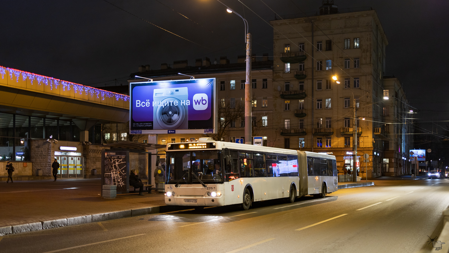 Санкт-Петербург, ЛиАЗ-6213.20 № 2215