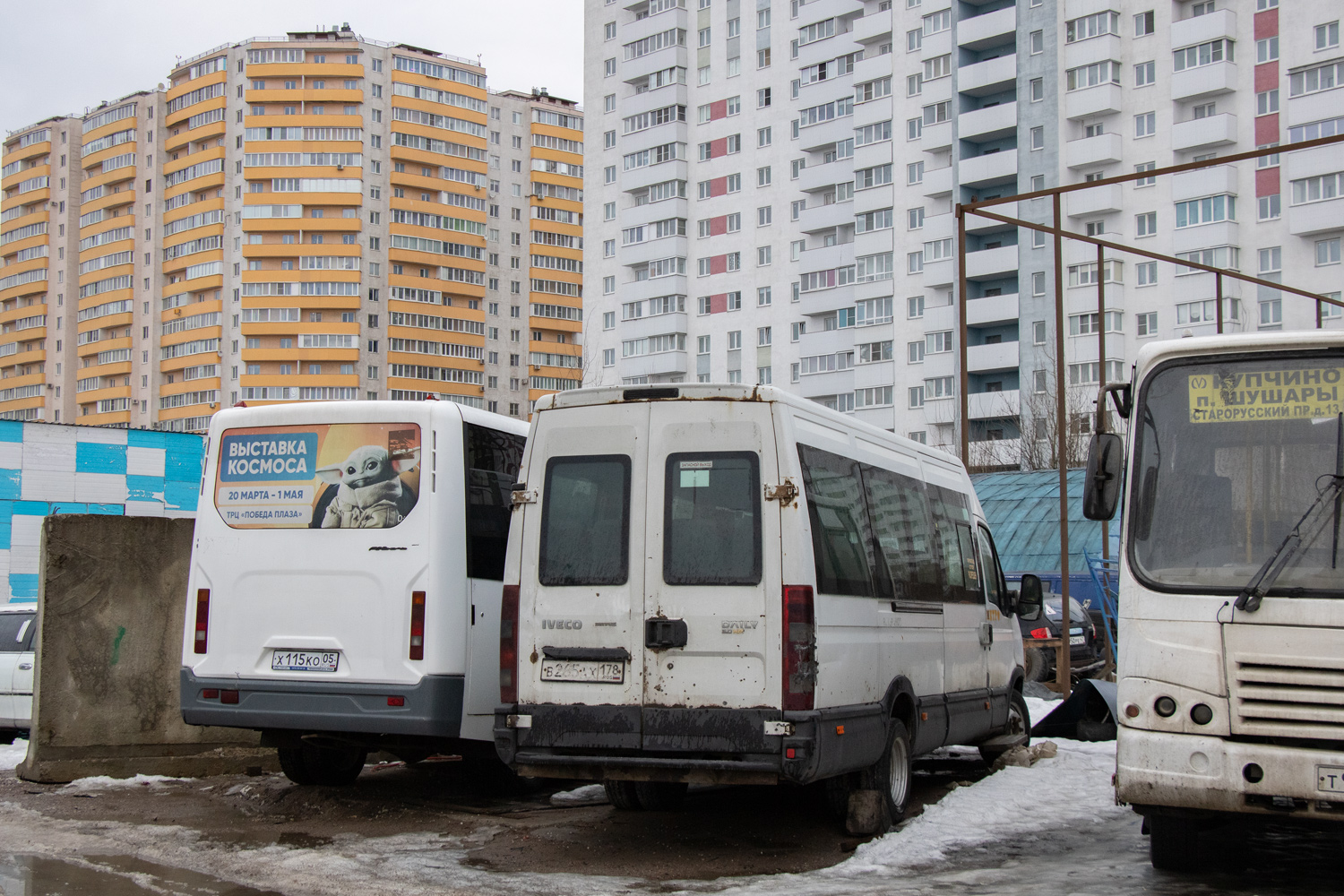 Санкт-Петербург, Нижегородец-2227UU (IVECO Daily) № В 265 АХ 178; Санкт-Петербург, ПАЗ-320402-05 № Т 951 ЕН 58