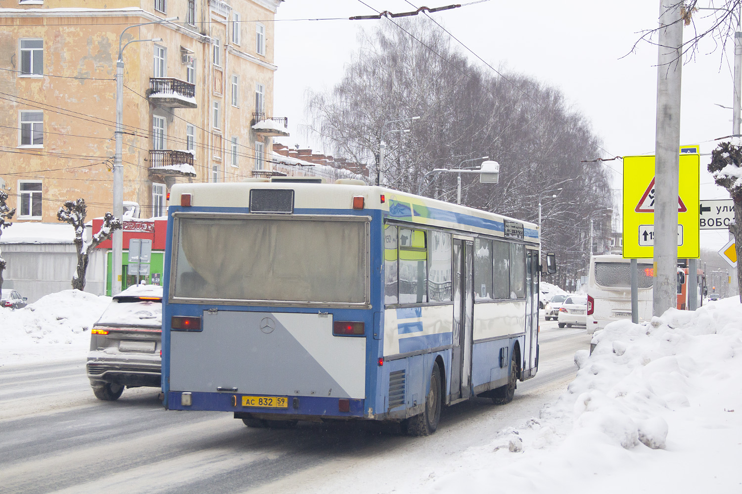 Пермский край, Mercedes-Benz O405 № АС 832 59