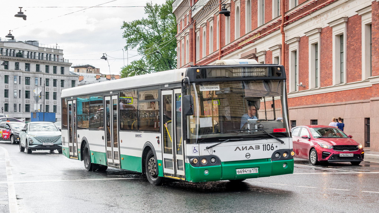 Санкт-Петербург, ЛиАЗ-5292.60 № 1106