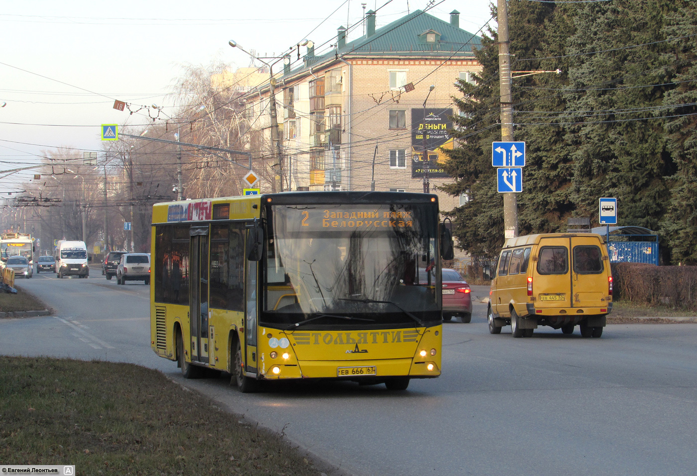 Самарская область, МАЗ-206.067 № ЕВ 666 63