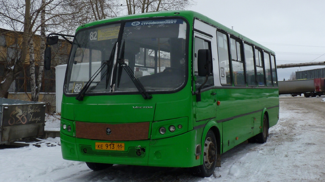 Свердловская область, ПАЗ-320414-05 "Вектор" (1-2) № КЕ 913 66