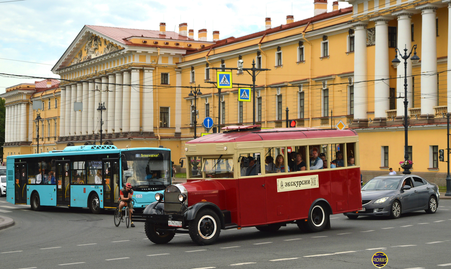 Санкт-Петербург, ЗиС-8 (реплика) № Е 747 ХО 53