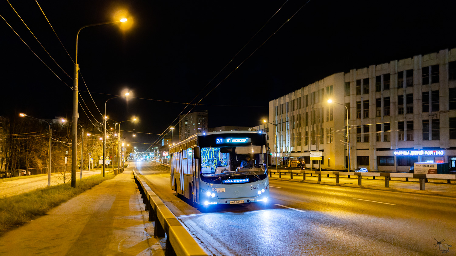 Санкт-Пецярбург, Volgabus-5270.G4 (LNG) № 6743