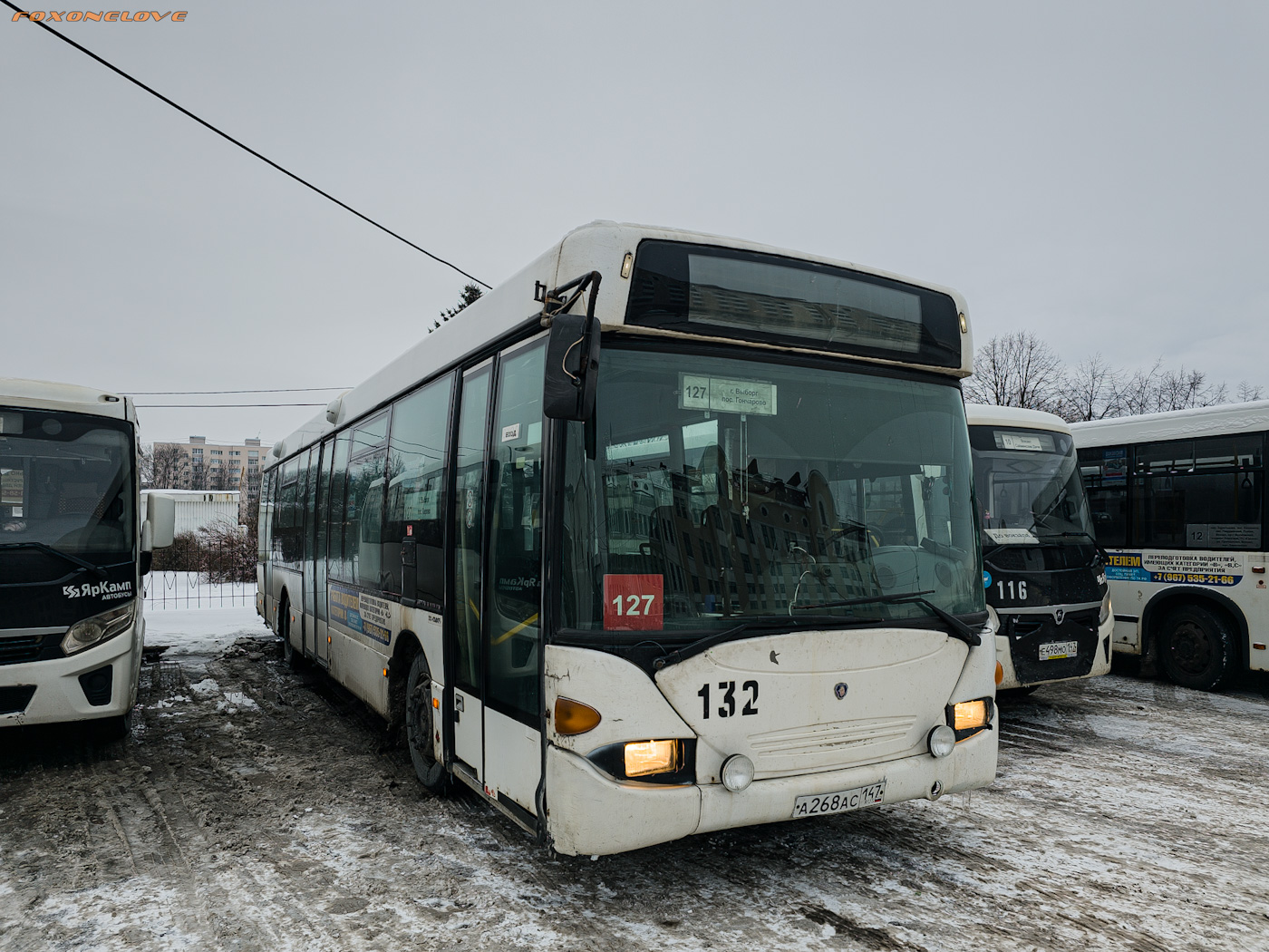 Ленинградская область, Scania OmniLink I (Скания-Питер) № 132