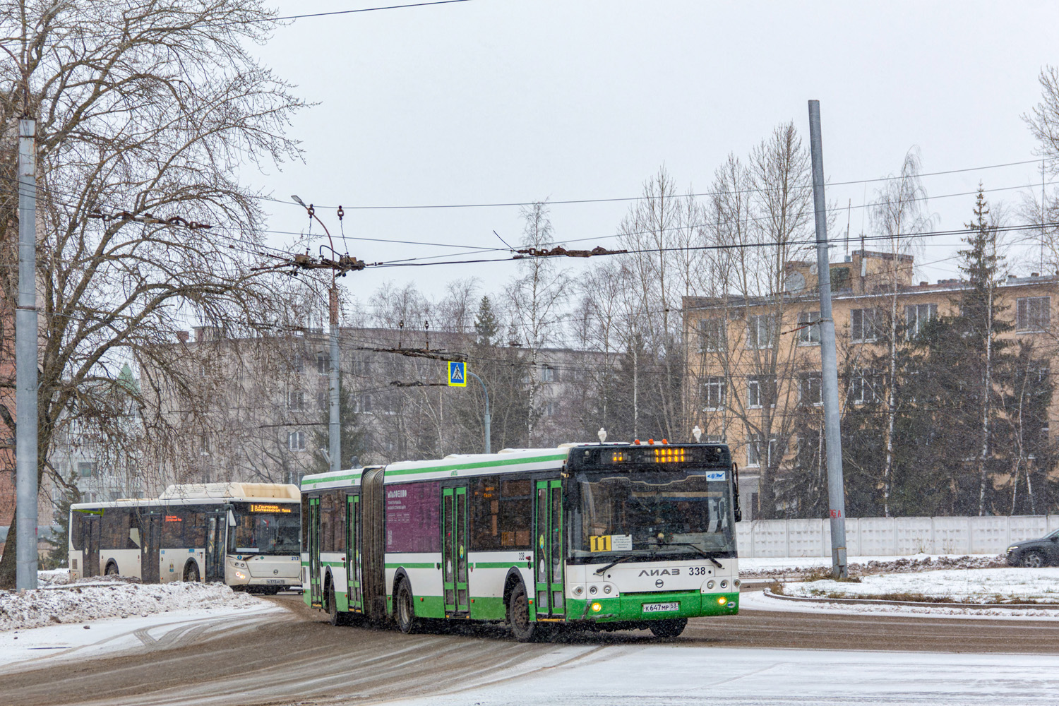 Новгородская область, ЛиАЗ-6213.21 № 338