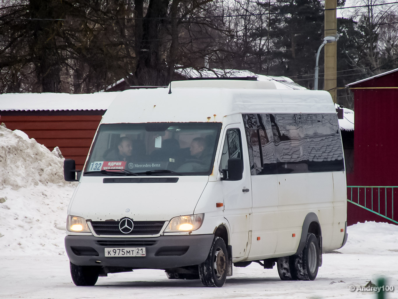 Чувашия, Луидор-223237 (MB Sprinter Classic) № К 975 МТ 21