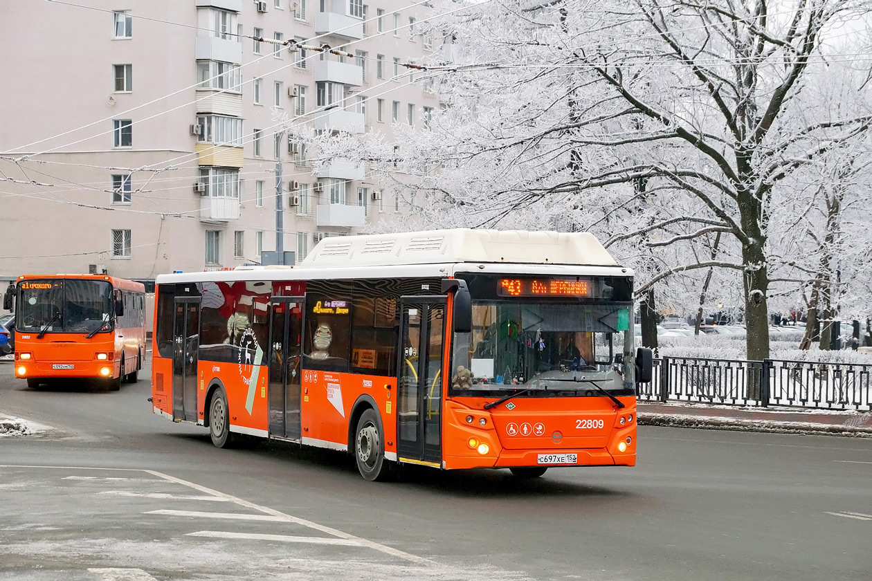 Нижегородская область, ЛиАЗ-5292.67 (CNG) № 22809