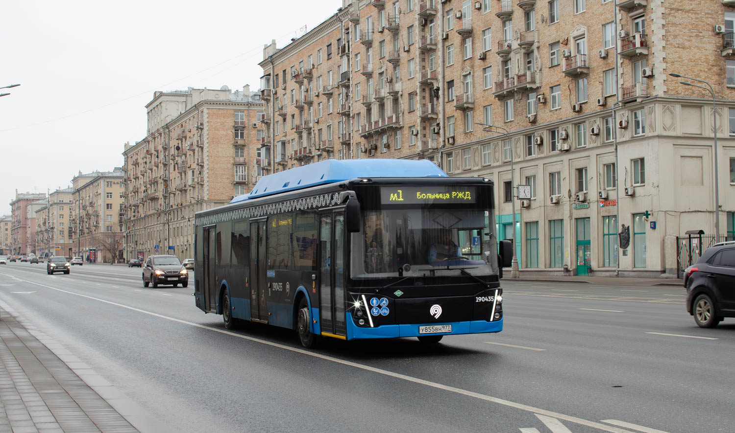 Москва, ЛиАЗ-5292.67 (CNG) № 190435