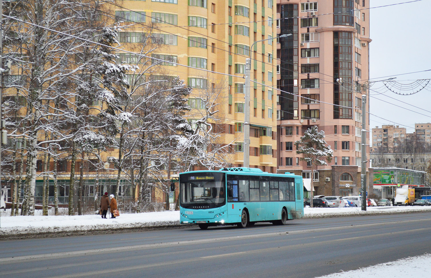 Санкт-Петербург, Volgabus-5270.G4 (LNG) № 6854