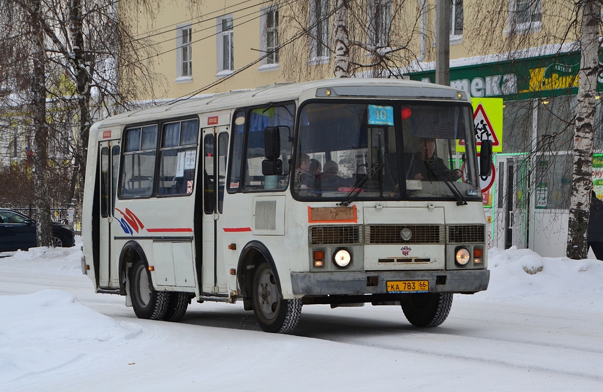 Свердловская область, ПАЗ-32054-110-07 № КА 783 66