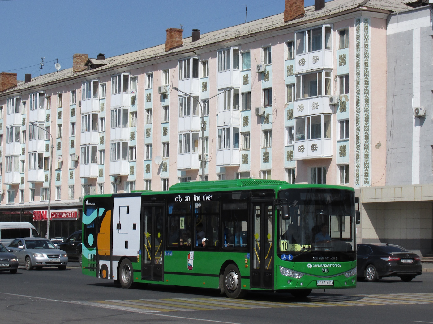 Павлодарская область, Ankai HFF6127GZ-4 (СарыаркаАвтоПром) № 397 BD 14