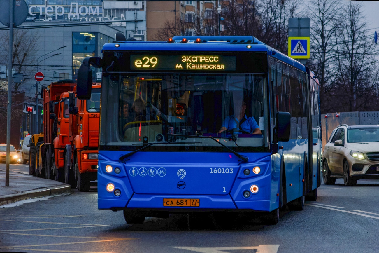 Москва, ЛиАЗ-6213.65 № 160103