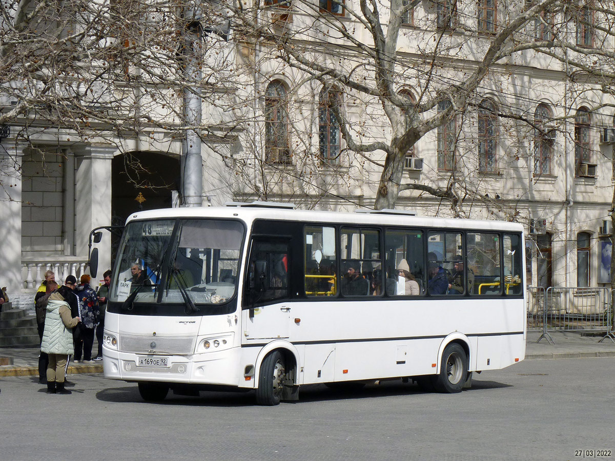 Севастополь, ПАЗ-320412-04 "Вектор" № А 169 ОЕ 92