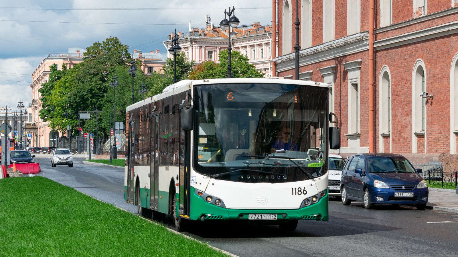 Санкт-Петербург, Volgabus-5270.00 № 1186