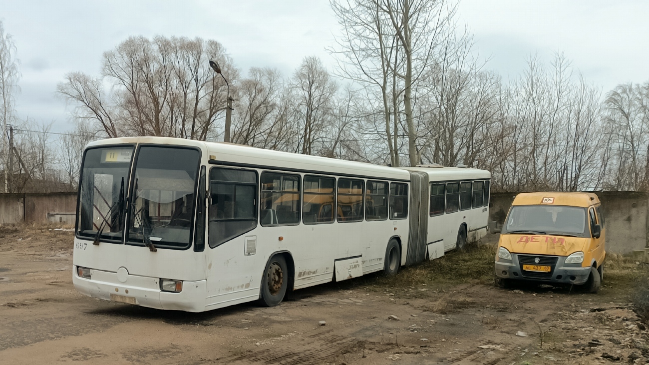 Псковская область, Mercedes-Benz O345G № 697