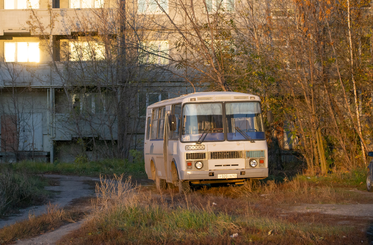 Рязанская область, ПАЗ-32053 № У 020 ОВ 62