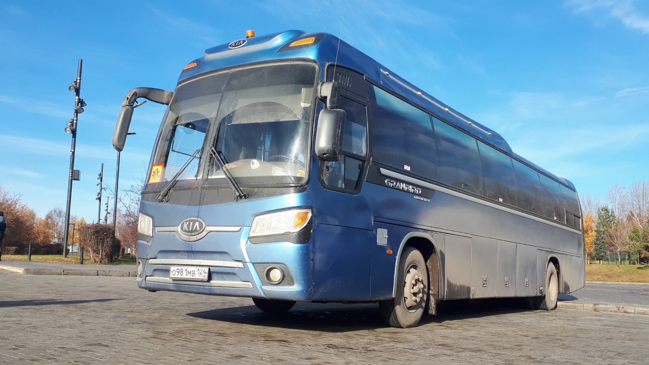 Красноярский край, Kia KM959S Granbird Parkway № О 981 МВ 124