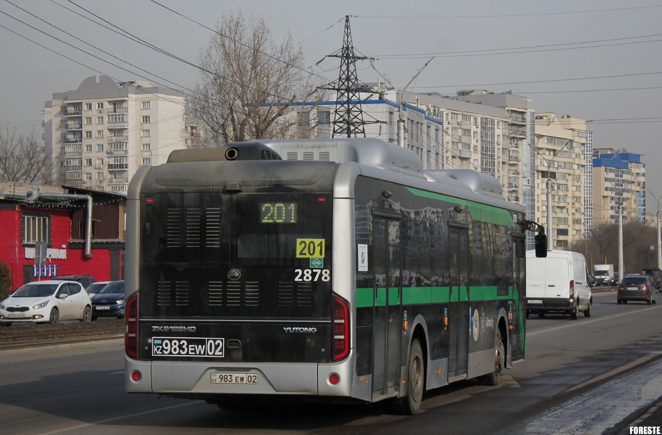 Алматы, Yutong ZK6126HG (QazTehna) № 2878