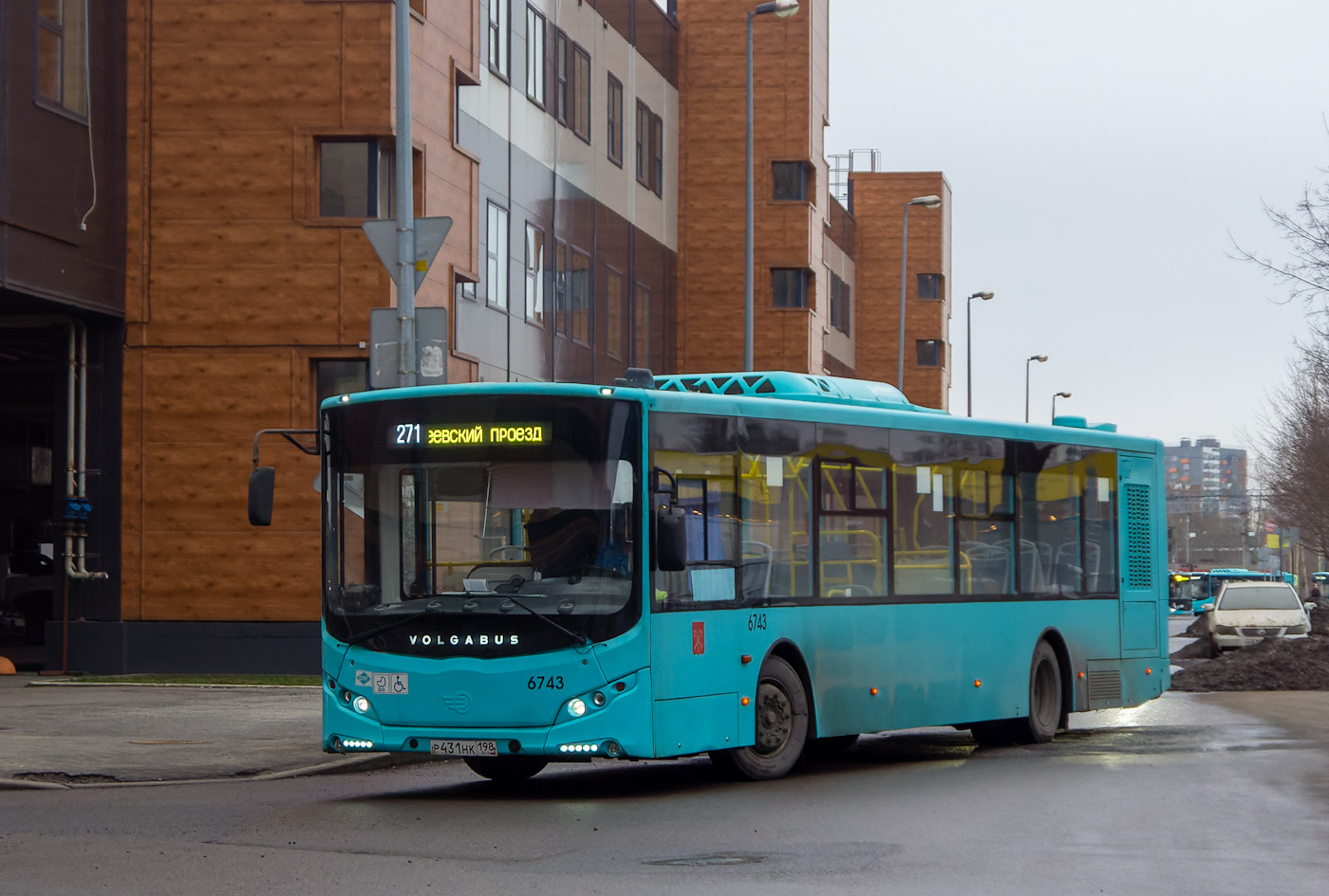 Санкт-Пецярбург, Volgabus-5270.G4 (LNG) № 6743