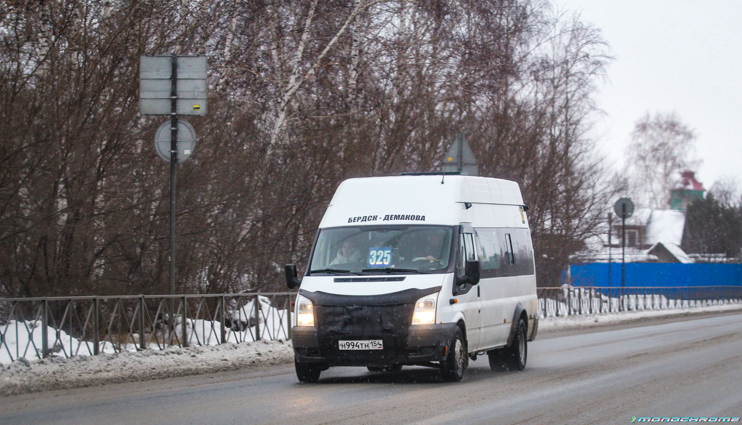 Новосибирская область, Нижегородец-222709  (Ford Transit) № Н 994 ТН 154