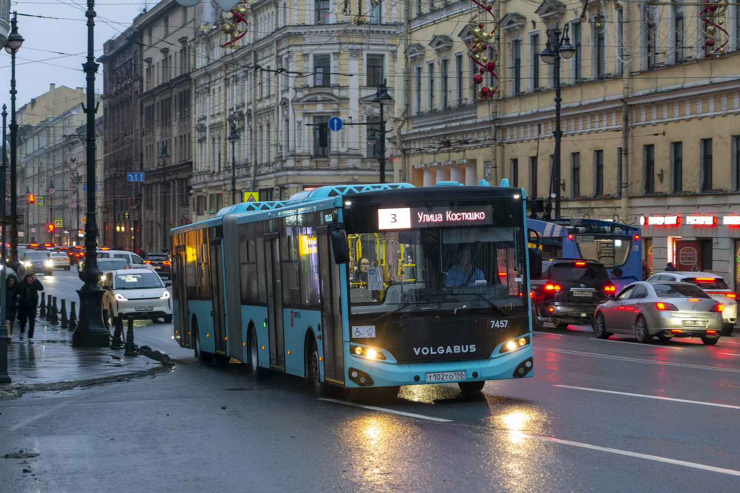 Санкт-Петербург, Volgabus-6271.02 № 7457