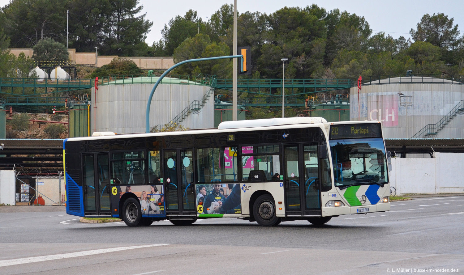 Испания, Mercedes-Benz O530 Citaro № 106