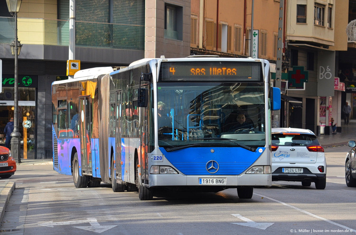 Испания, Mercedes-Benz O530G Citaro G № 220