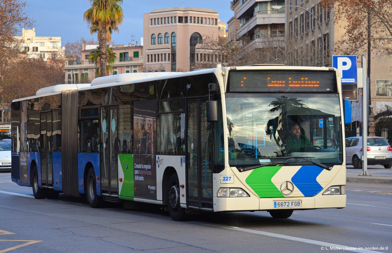 Испания, Mercedes-Benz O530G Citaro G № 227