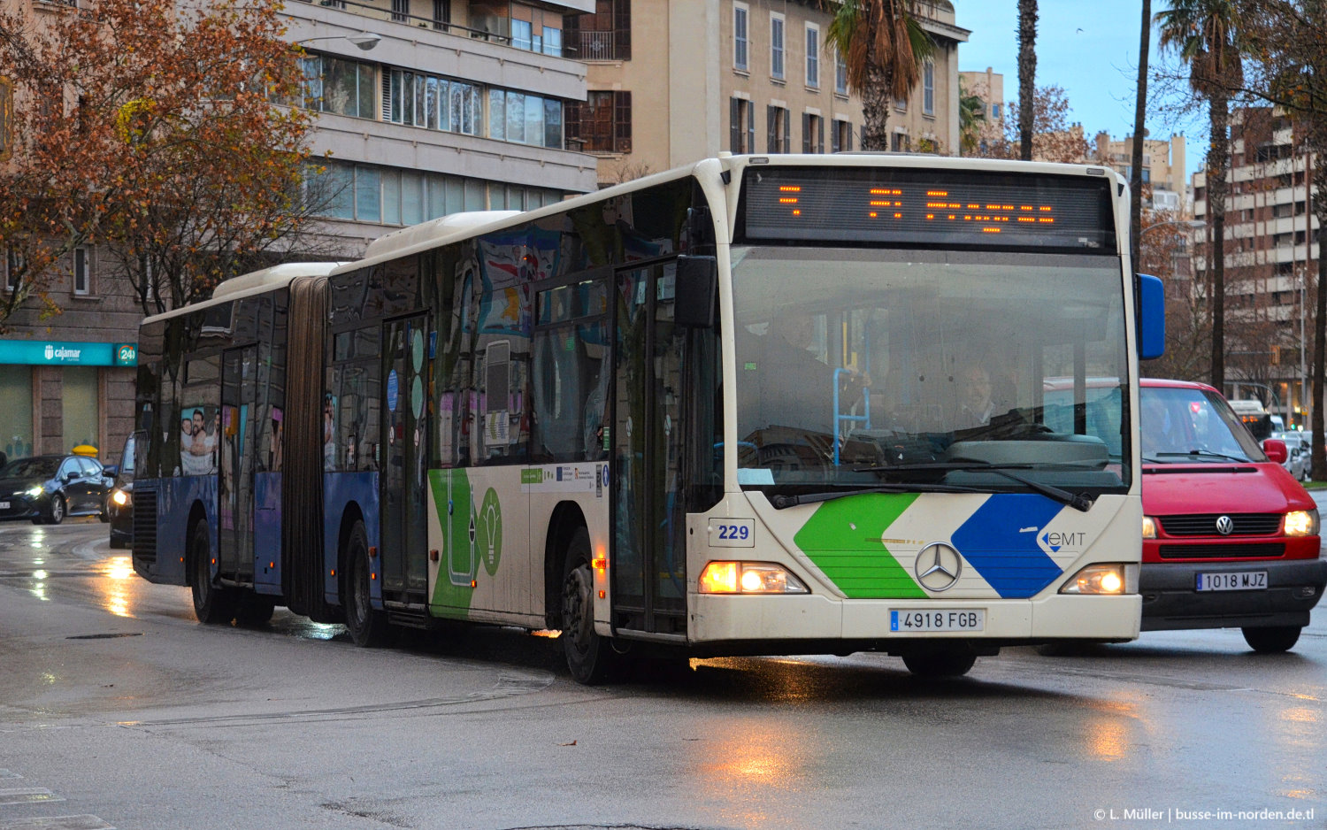 Испания, Mercedes-Benz O530G Citaro G № 229