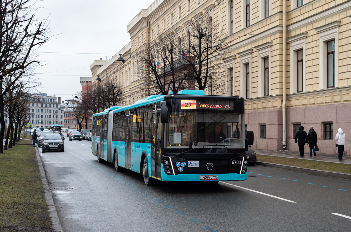 Санкт-Петербург, ЛиАЗ-6213.65 № 6700