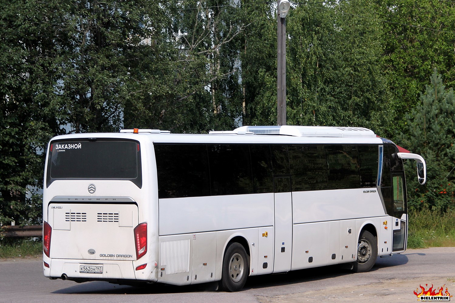 Ленинградская область, Golden Dragon XML6122J Triumph № К 562 ОН 147