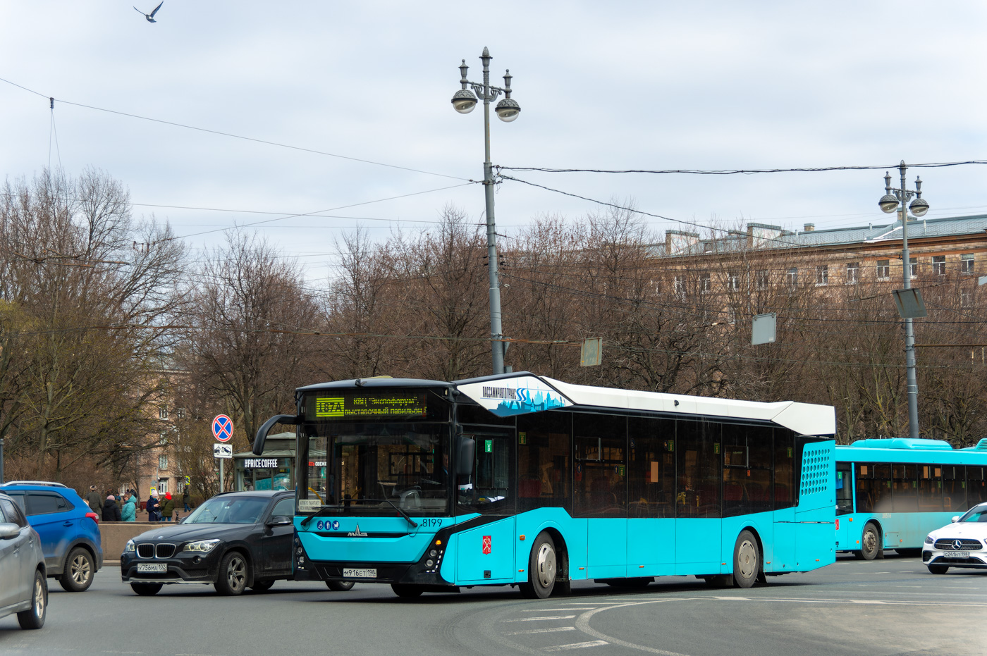 Санкт-Петербург, МАЗ-303.065 № 8199