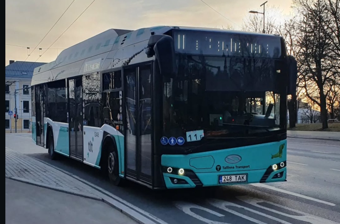 Эстония, Solaris Urbino IV 12 CNG № 1248