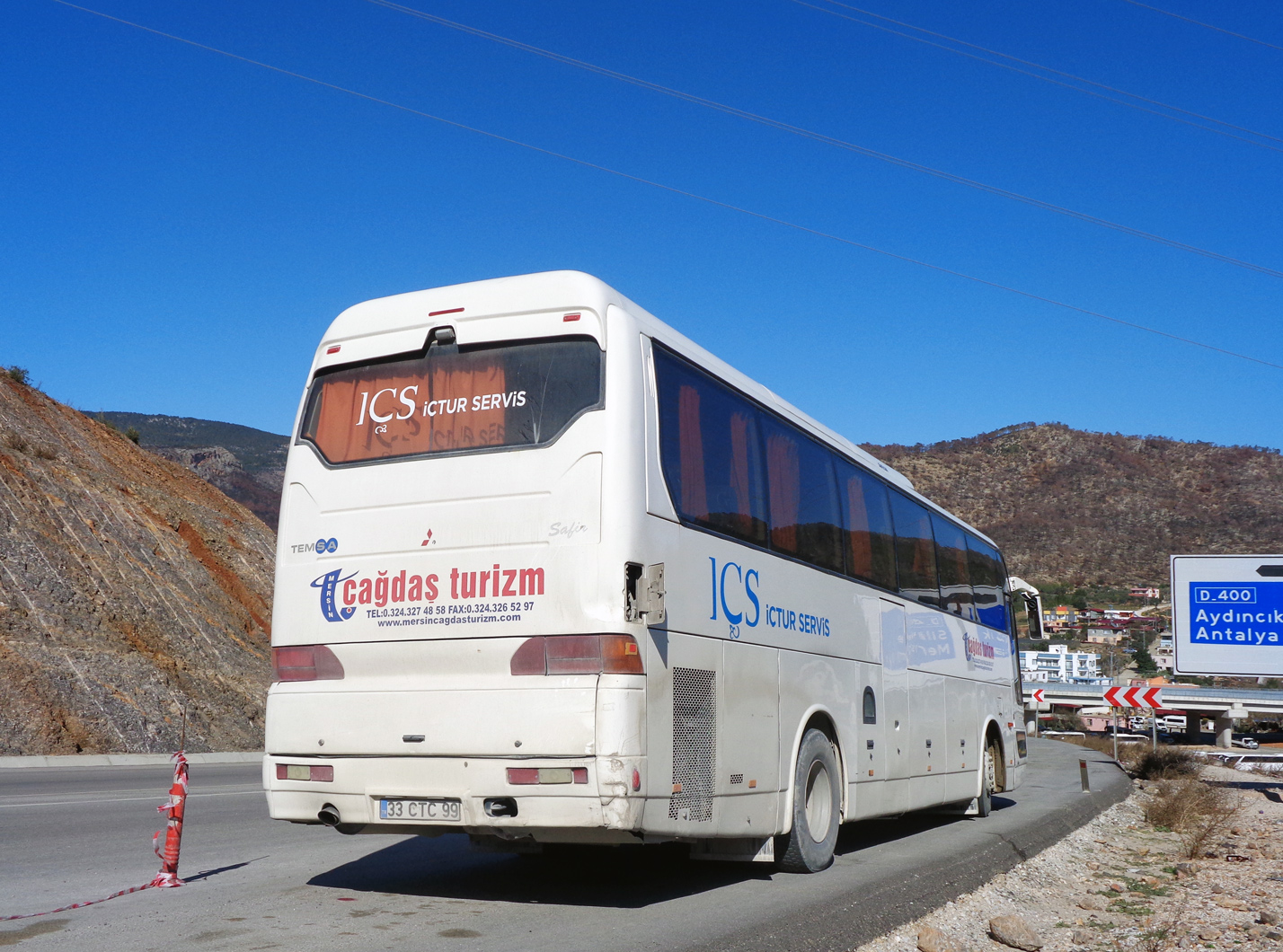 Turecko, TEMSA Safir I č. 33 CTC 99