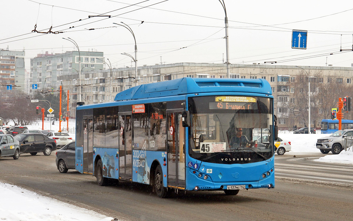 Кемеровская область - Кузбасс, Volgabus-5270.G2 (CNG) № Е 137 МС 142