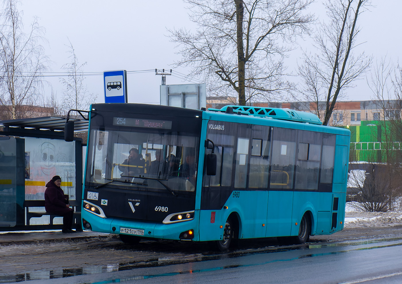 Санкт-Петербург, Volgabus-4298.G4 (LNG) № 6980