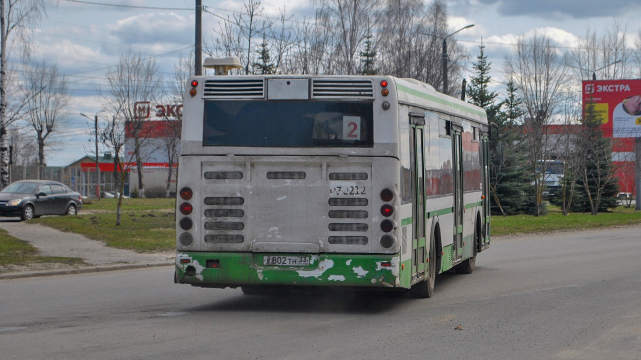 Владимирская область, ЛиАЗ-5292.21 № У 802 ТН 33