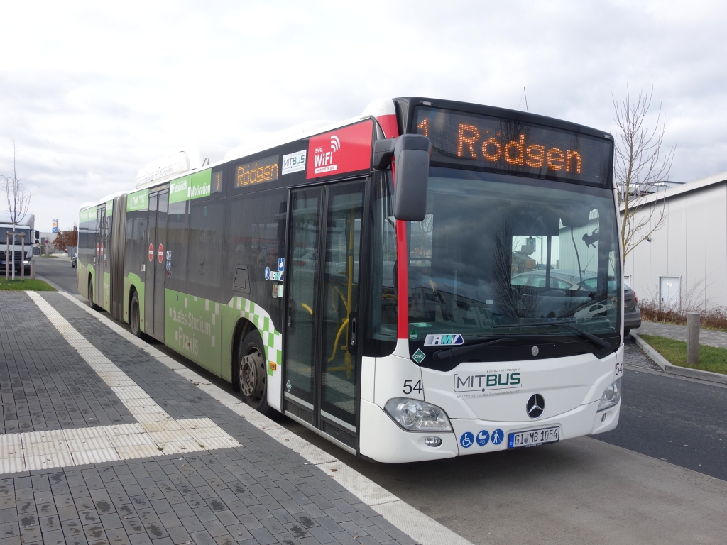 Гессен, Mercedes-Benz Citaro C2 G NGT № 54