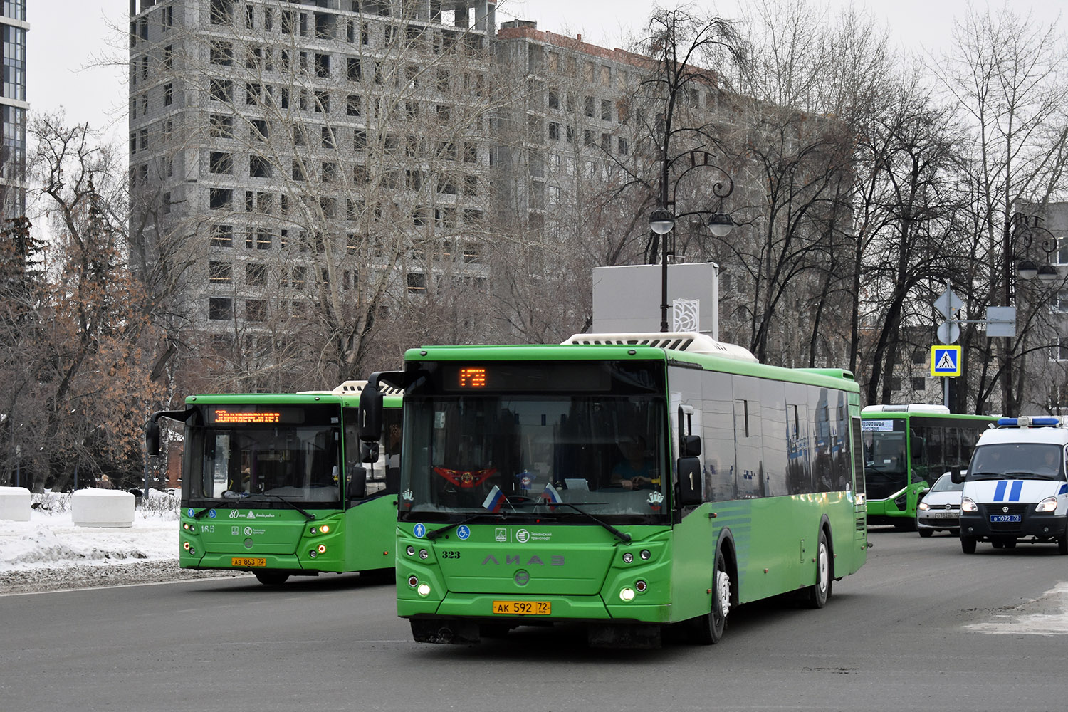 Тюменская область, ЛиАЗ-5292.65 № 323