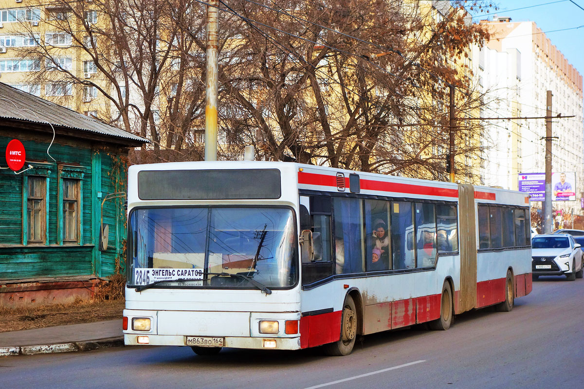 Саратовская область, MAN A11 NG272 № М 863 ВО 164