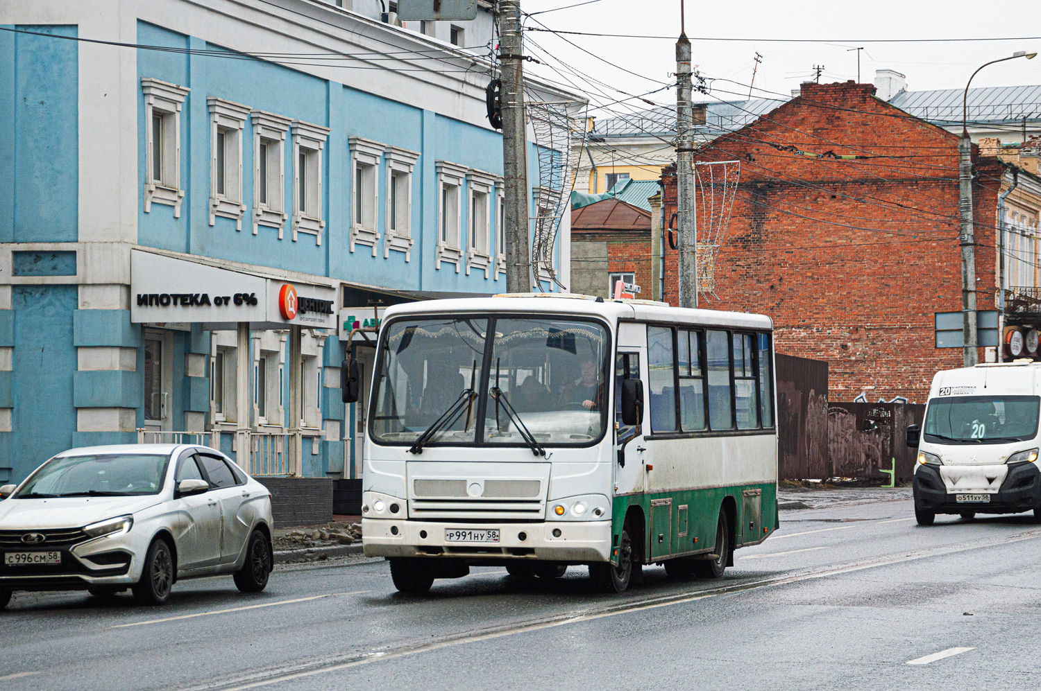 Пензенская область, ПАЗ-320402-03 № Р 991 НУ 58