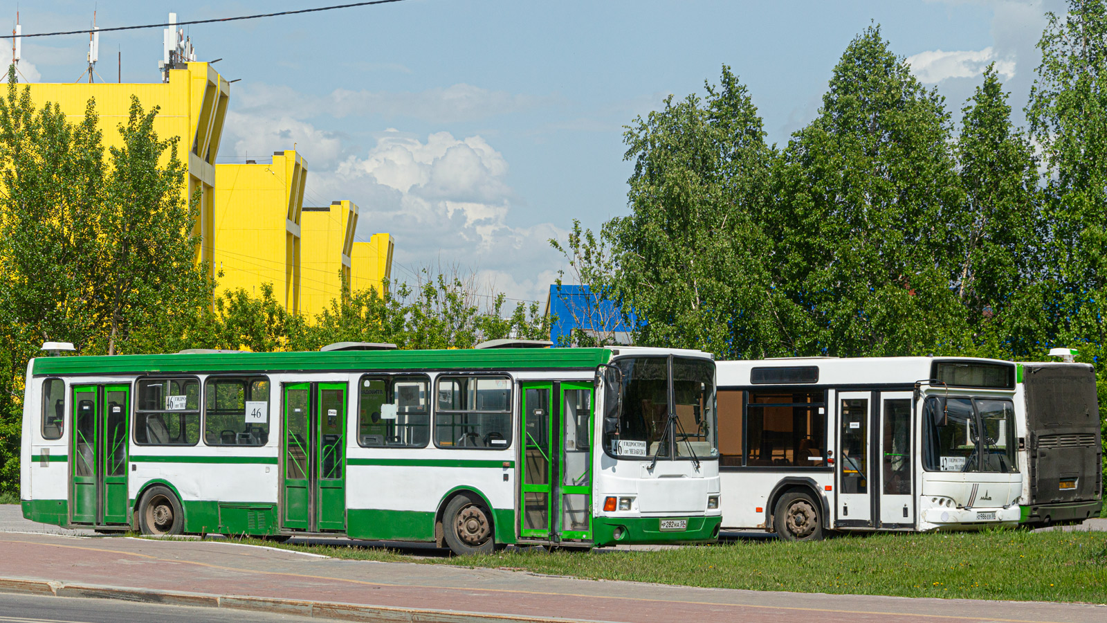 Penza region, LiAZ-5256.45 № Р 282 НА 58