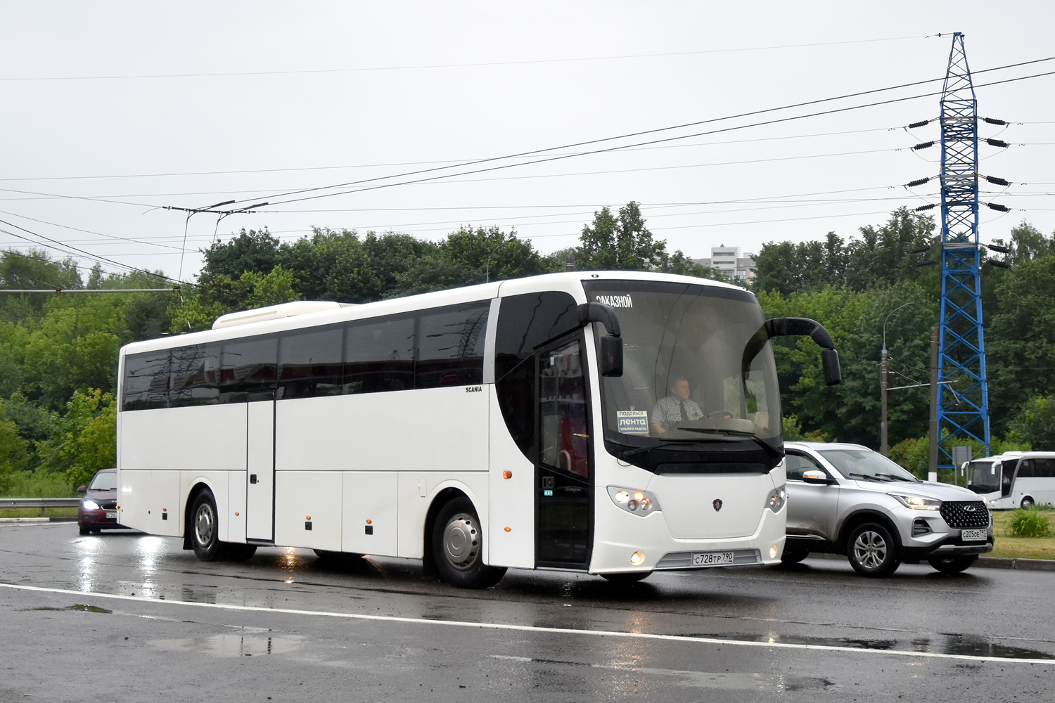 Московская область, Scania OmniExpress 340 № С 728 ТР 790