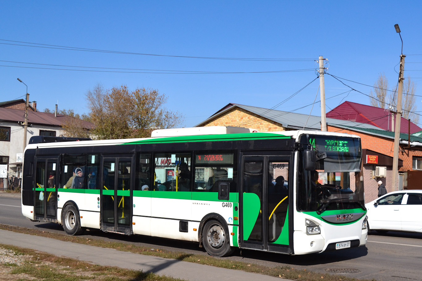 Астана, IVECO Urbanway 12M (СарыаркаАвтоПром) № G469