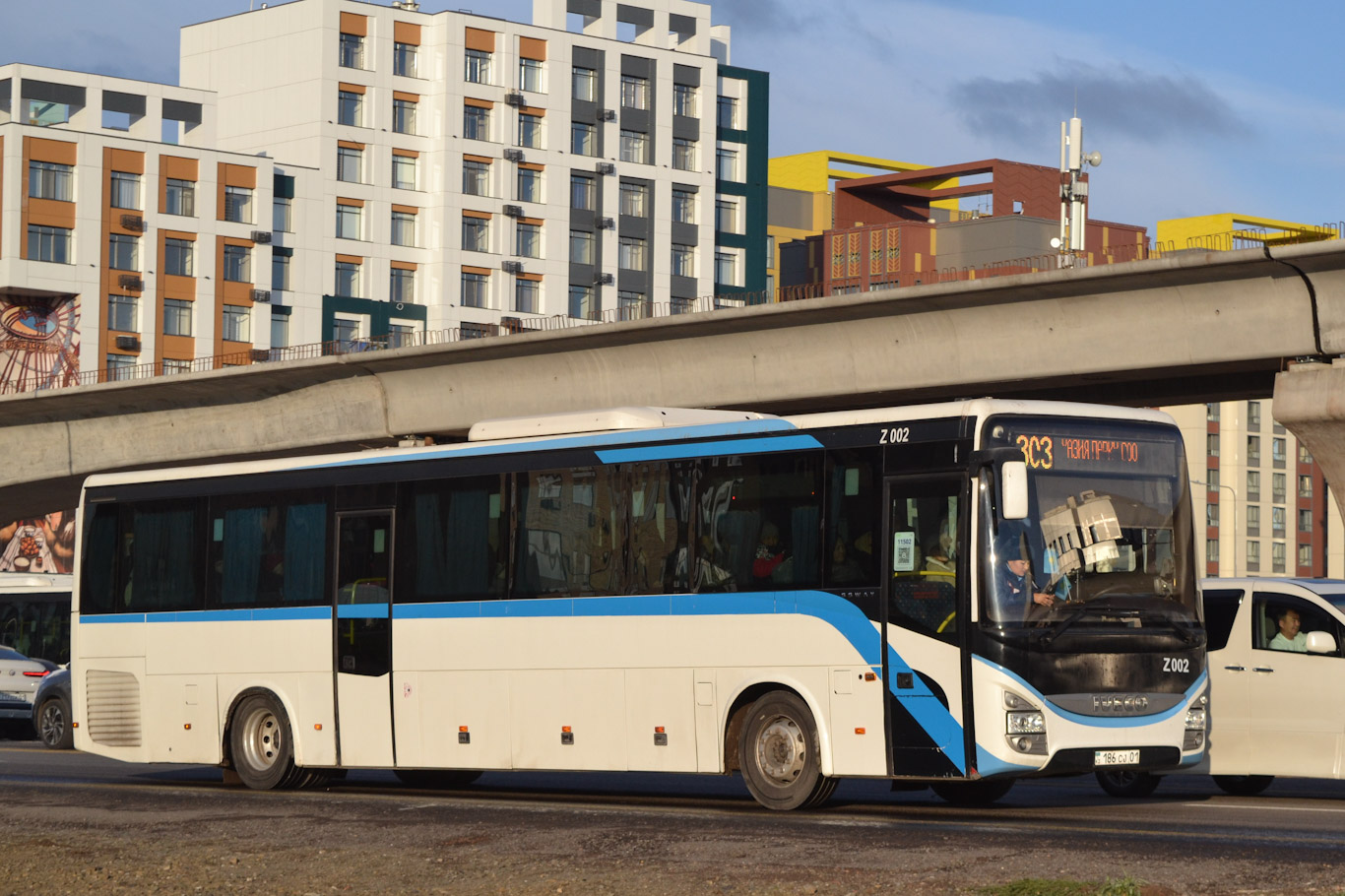 Астана, IVECO Crossway LINE 13M (СарыаркаАвтоПром) № Z002