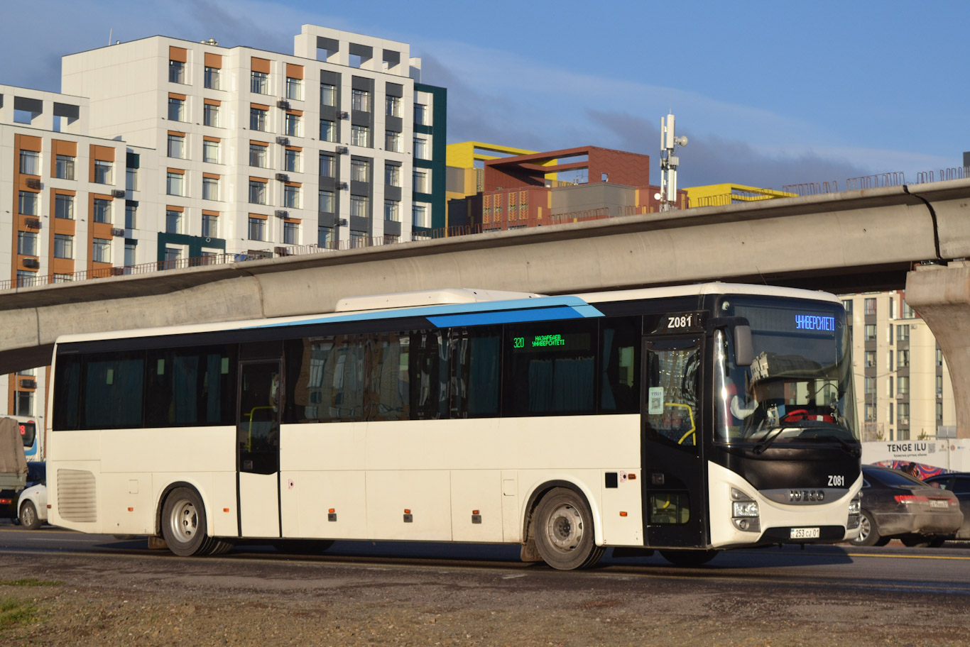 Астана, IVECO Crossway LINE 13M (СарыаркаАвтоПром) № Z081